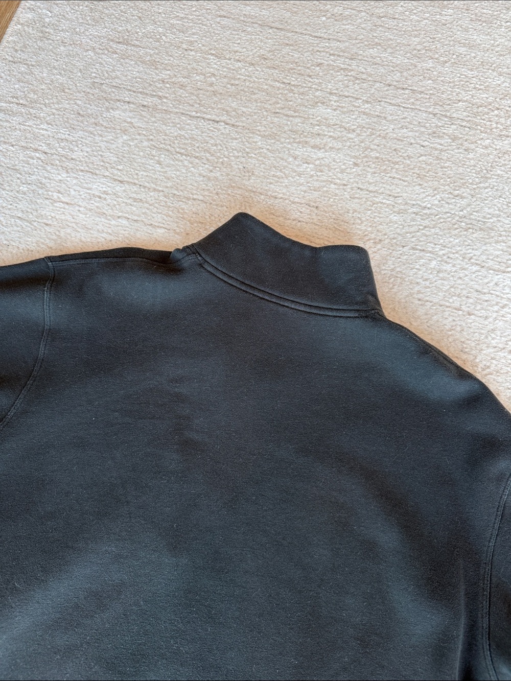 Men’s Lululemon Steady State Half zip sweater - black size L - Picture 5 of 5